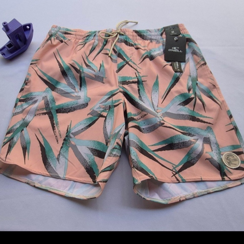 O'NEILL Birds Volley Men's Swim Trunks Color PCH. Size M